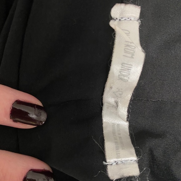 Black Pleather Mini Dress - Picture 12 of 12